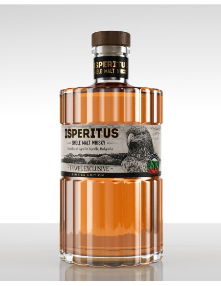 Single Malt Bulgarian Whisky ISPERITUS Travel Exclusive 43% Batch10