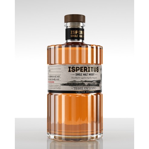 Single Malt Bulgarian Whisky ISPERITUS Travel Exclusive 43% Batch10