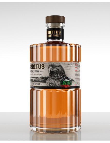 Single Malt Bulgarian Whisky ISPERITUS Travel Exclusive 43% Batch10