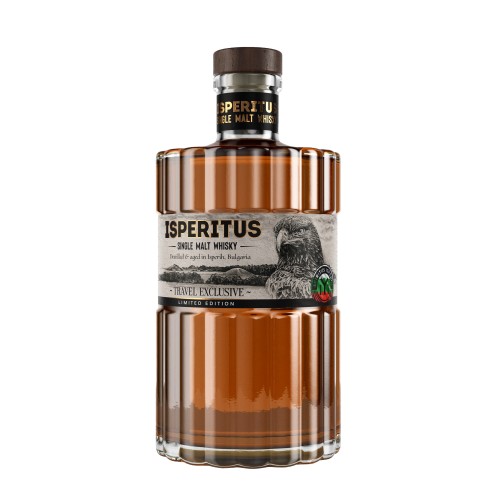 Single Malt Bulgarian Whisky ISPERITUS Travel Exclusive 43% Batch10