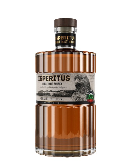 Single Malt Bulgarian Whisky ISPERITUS Travel Exclusive 43% Batch10